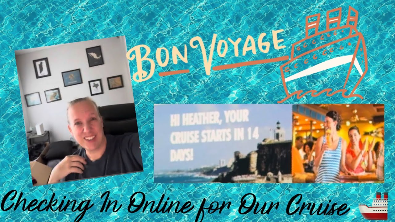 Checking In Online for Our Cruise 🚢 