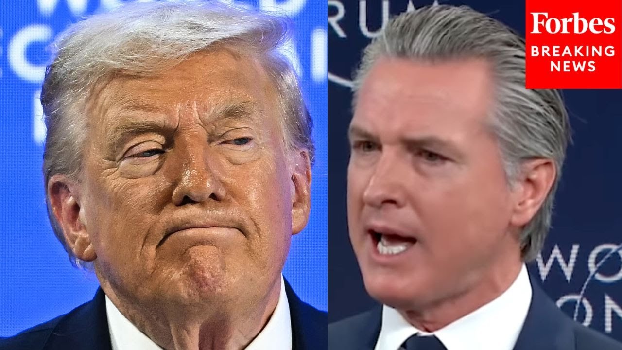 'The Trump Administration Is Weakness Masquerading As Strength': Newsom Trashes Trump At Davos