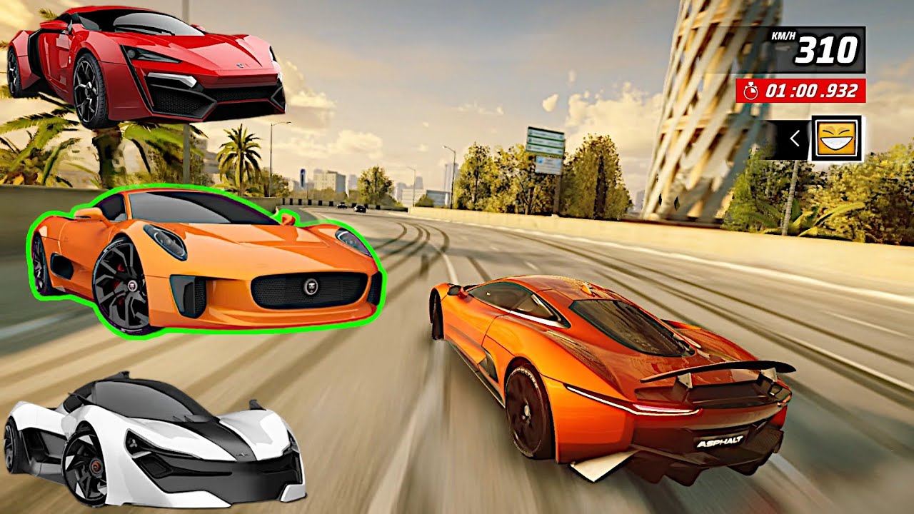 W Motors X Jaguar X Apex AP0 | Asphalt Legends PC Gameplay (no commentary)