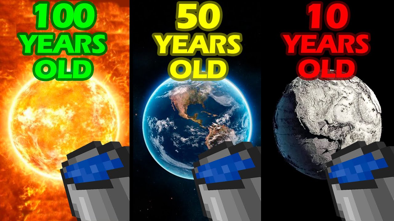 minecraft at different ages compilation