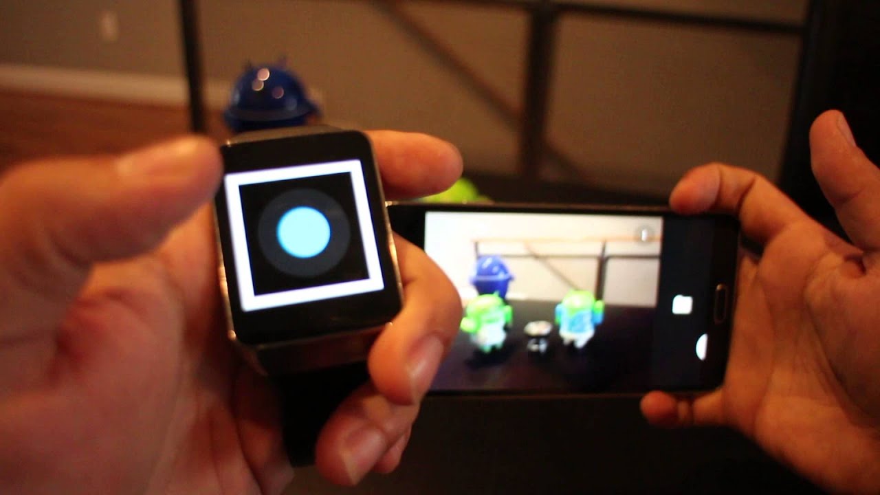 Android Wear Camera Remote on the Samsung Gear Live