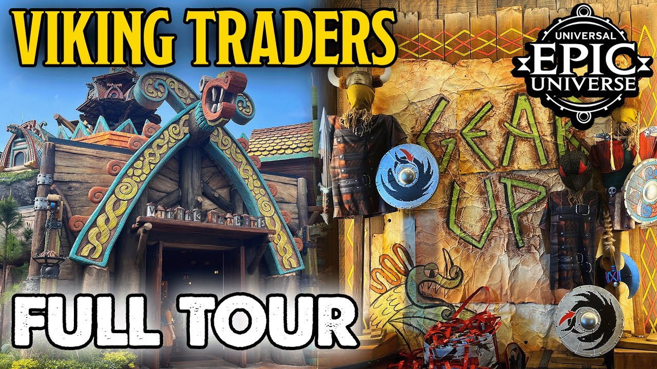 Viking Traders - Full Shop Tour from Universal Epic Universe