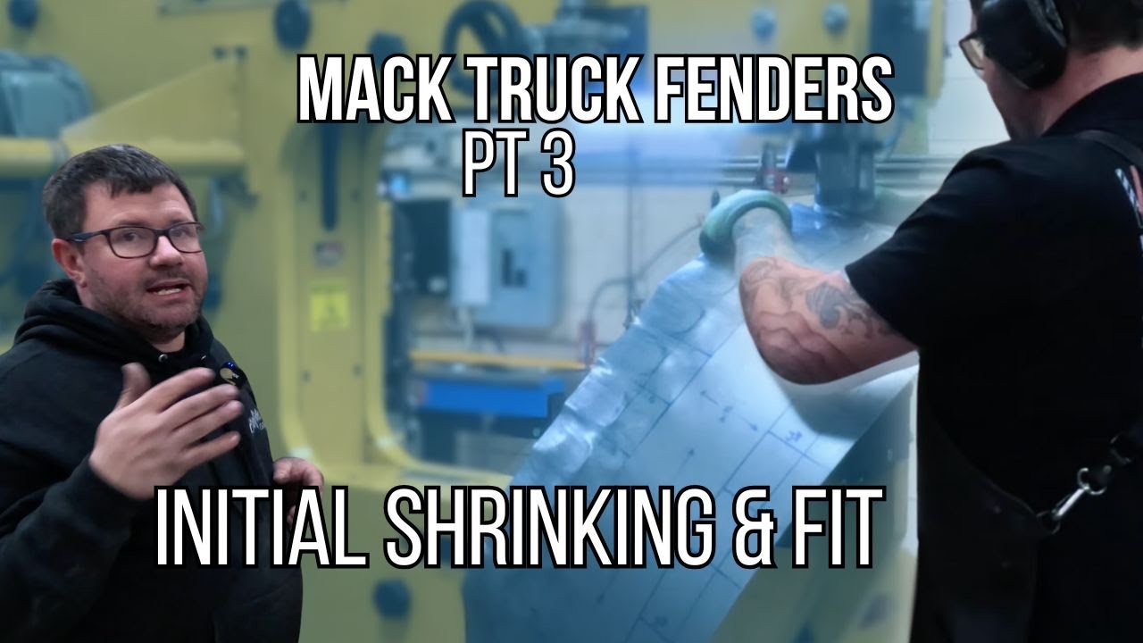 Mack Truck Fenders | Part 3: Power Hammer Shaping