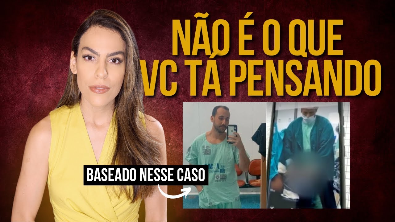 O ANESTESISTA PRESO E ALGO QUE NINGUÉM REFLETIU