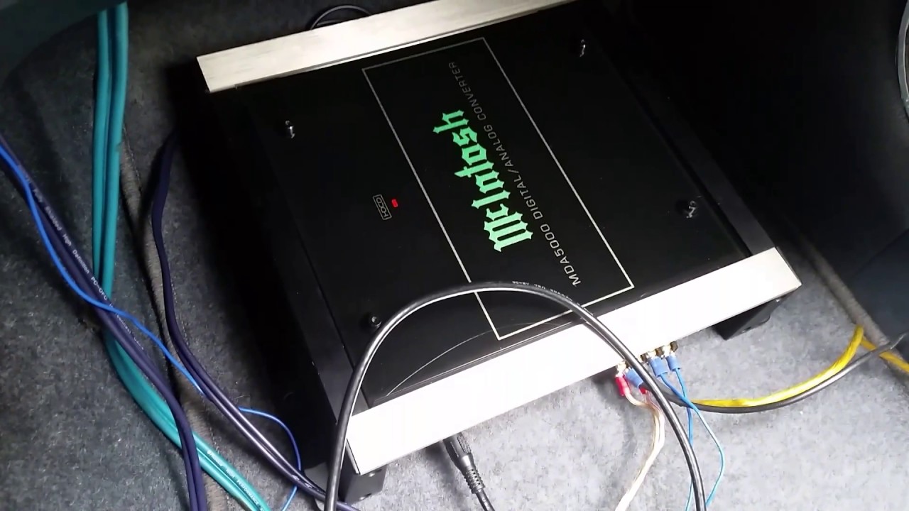 Mcintosh mx5000 mda5000 Nakamichi mb100 cd transport