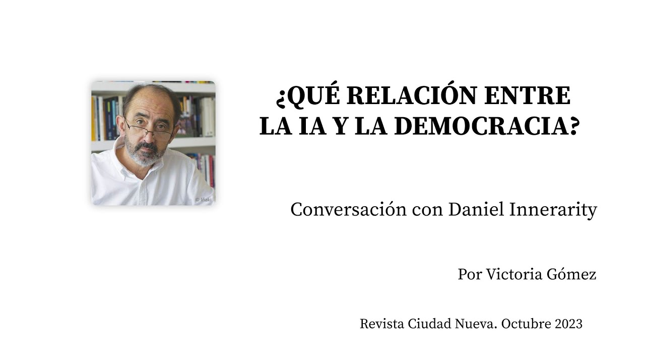 ¿Qué relación entre la IA y la democracia?