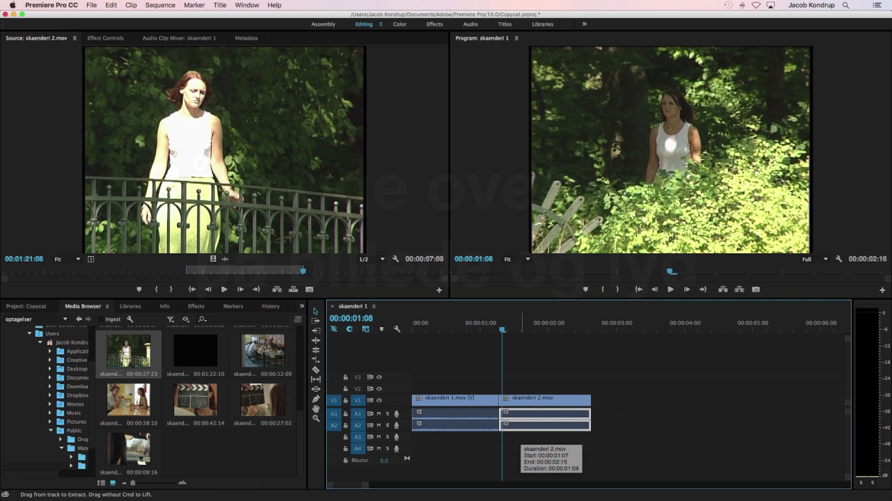 Guide til videoredigering i ADOBE PREMIERE PRO