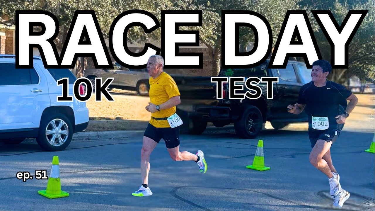 First Race of the Year | 10K Training Test with My Son Pacing Me - “MIND OVER MILES”