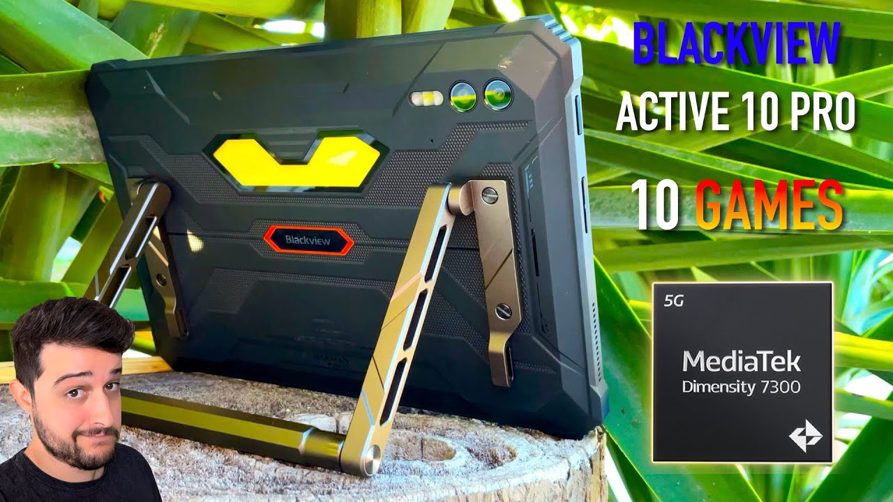 Игры на MediaTek Dimensity 7300 — планшет Blackview Active 10 Pro