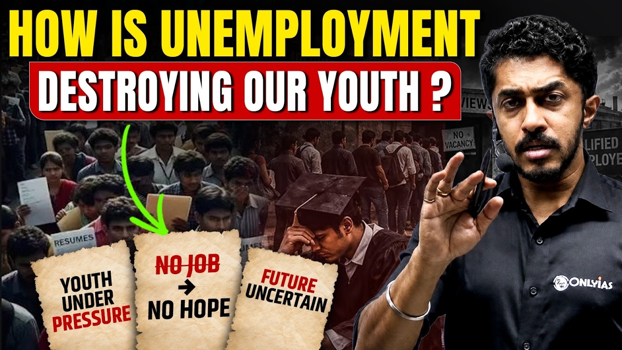 How Unemployment Is Destroying India&rsquo;s Youth? | The Real Job Crisis in India #pw #youth