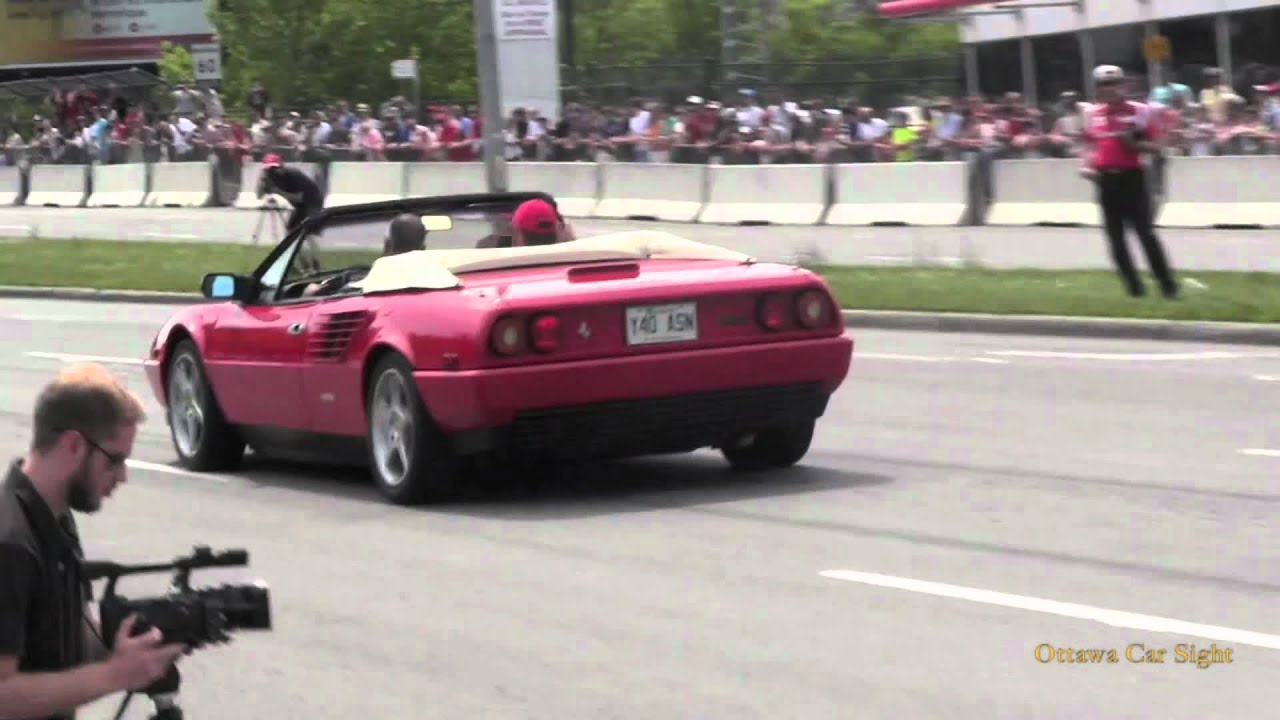 Ferrari Mondial BURNOUT & DRIFT