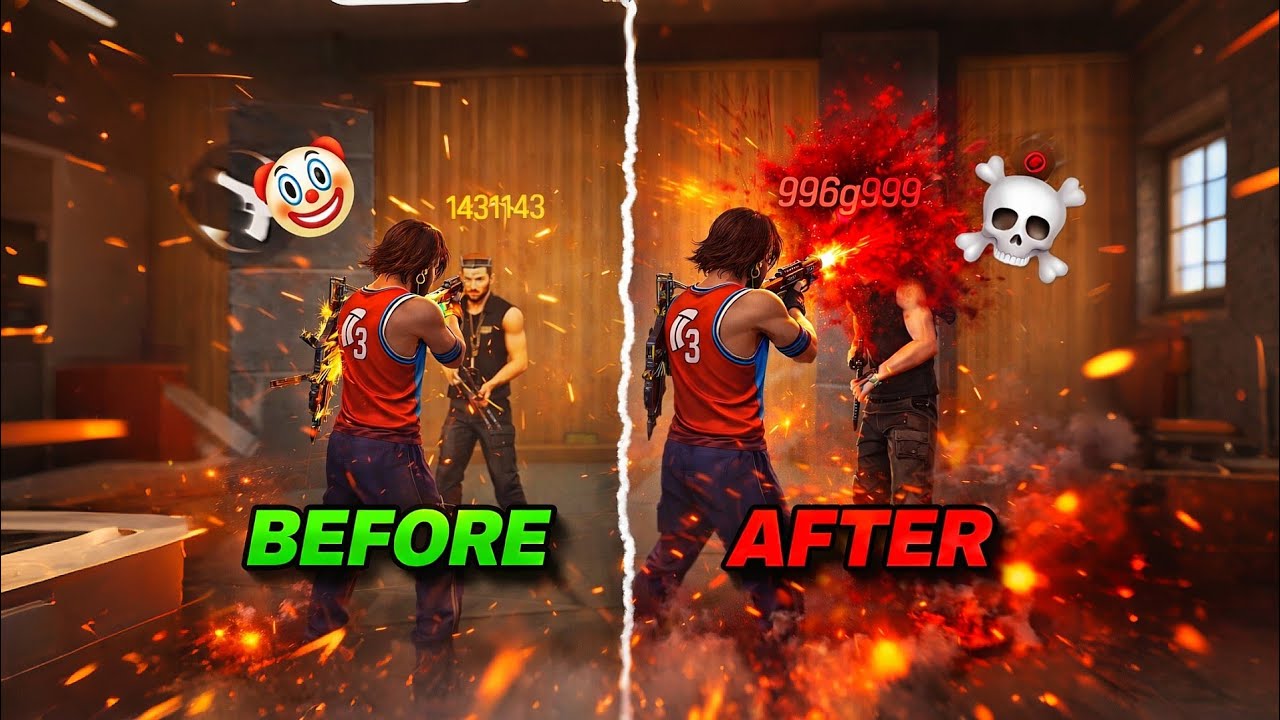How to Change Damage Colour 🩸in Free Fire | Yellow Damage Red Kasie Kare🤔 |