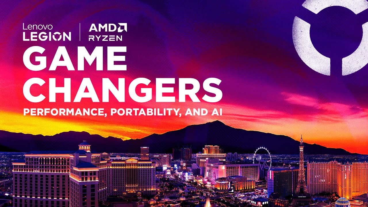 (LIVE) Game Changers: Lenovo x AMD on Performance, Portability, and AI