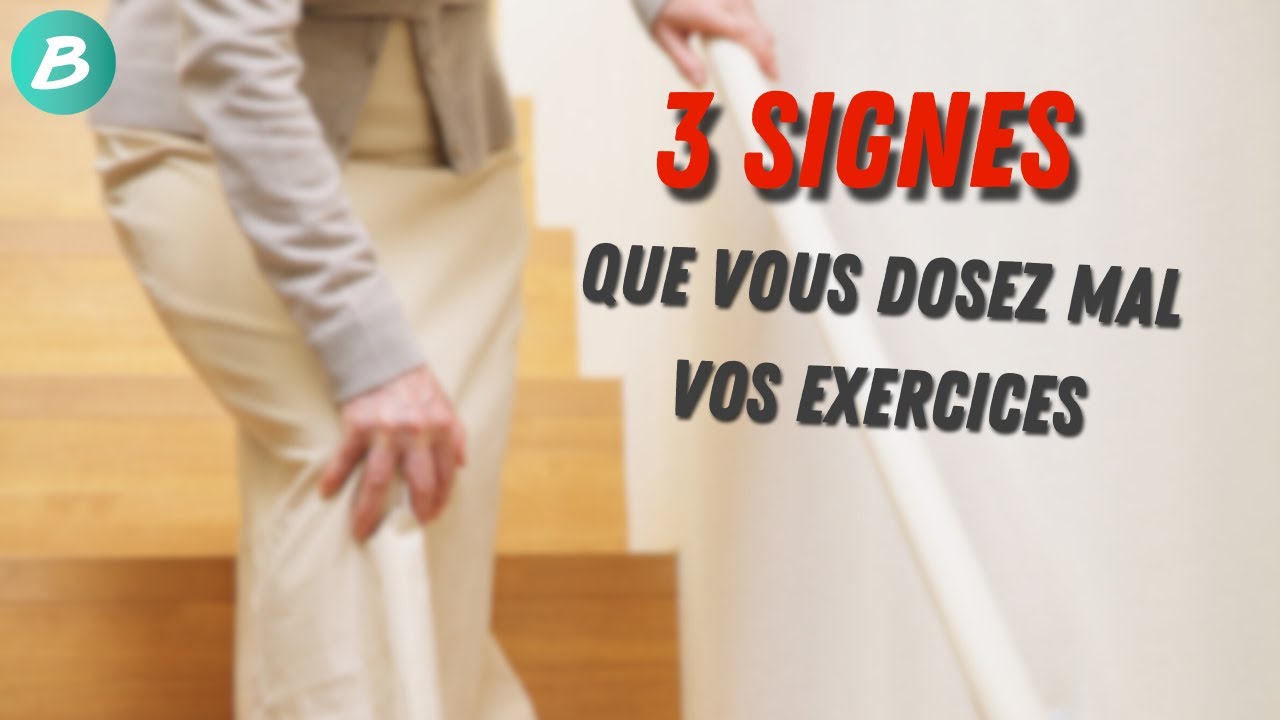 3 signes que vous dosez mal vos exercices genou