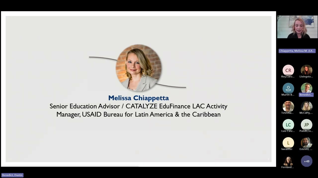 Webinar: Advancing Access to Quality Education and Improved Learning Environments Across LAC