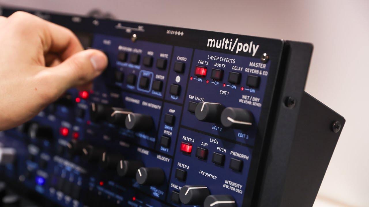KORG Multi/Poly Virtual Analog Synthesizer Module | NAMM 2025