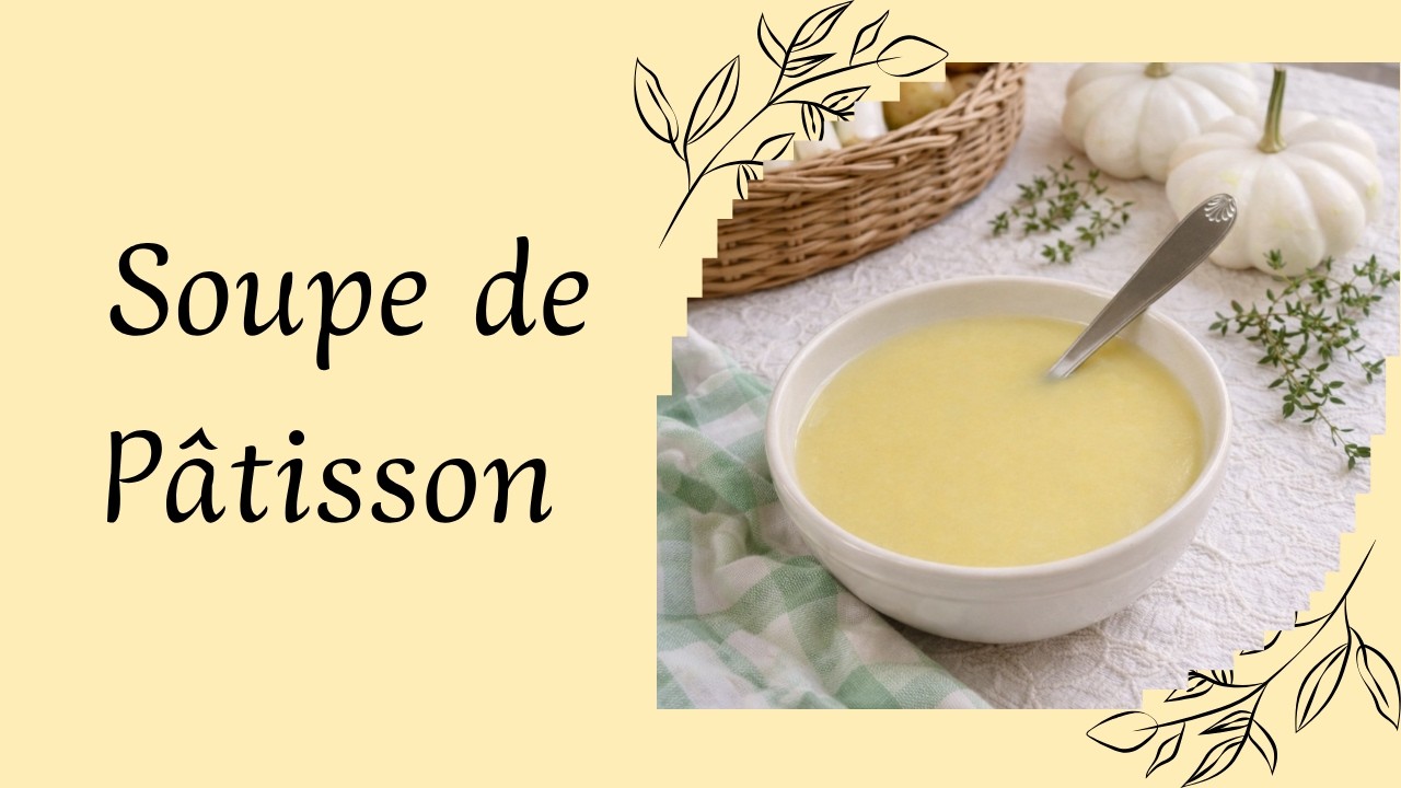 32 - Soupe de Pâtisson (Economique)
