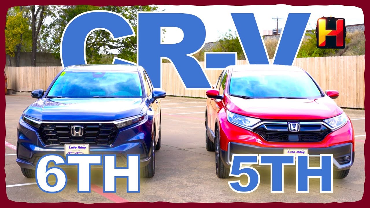 Difference Between New & Old--2022 VS 2023 Honda CR-V by HCR in English