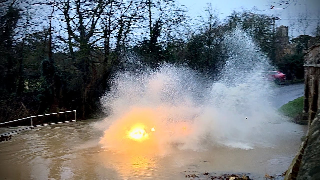 Storm Henk Causes Chaos || United Kingdom Flooding || Vehicles vs Floods Compilation ||
