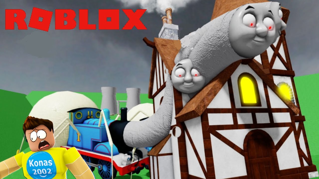 Thomas.exe Wreaks Havoc on Our Roblox House! | Konas2002 Roblox Gameplay