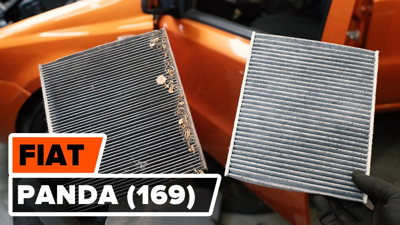 Jak wymienić filtr kabinowy FIAT PANDA 2 (169) [PORADNIK AUTODOC]