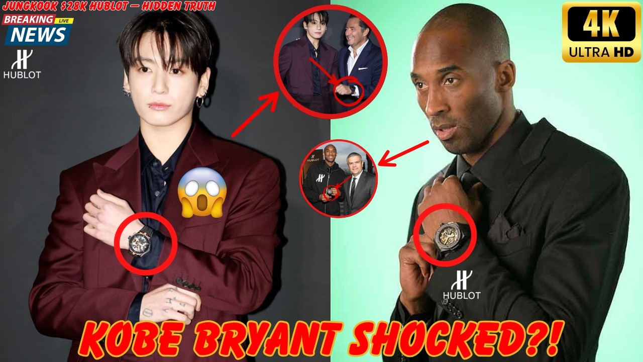 Kobe Bryant Shocked by Jungkook $28K Hublot? The Hidden Truth Revealed !