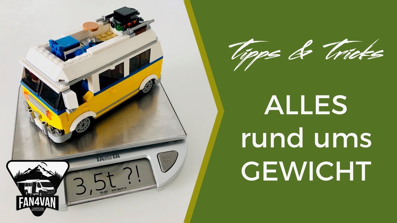 Wohnmobile und Gewicht - Wiegen und fahrbereite Masse