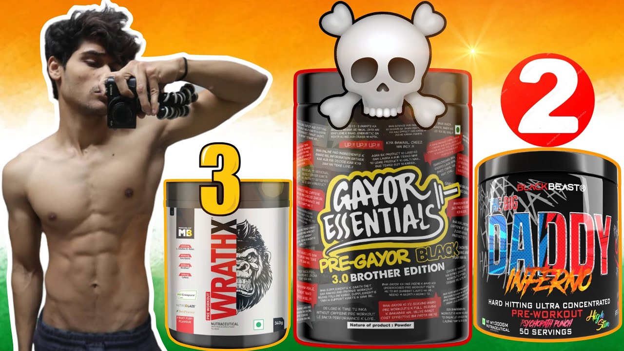 How GOOD is the BEST INDIAN PRE WORKOUT? Gayor Essentials PRE GAYOR BLACK 3.0 Detailed Review ⚠️