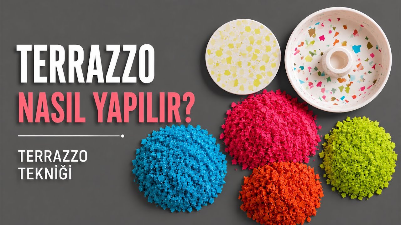 Terrazzo Nasıl Yapılır? | Terrazzo Tekniği