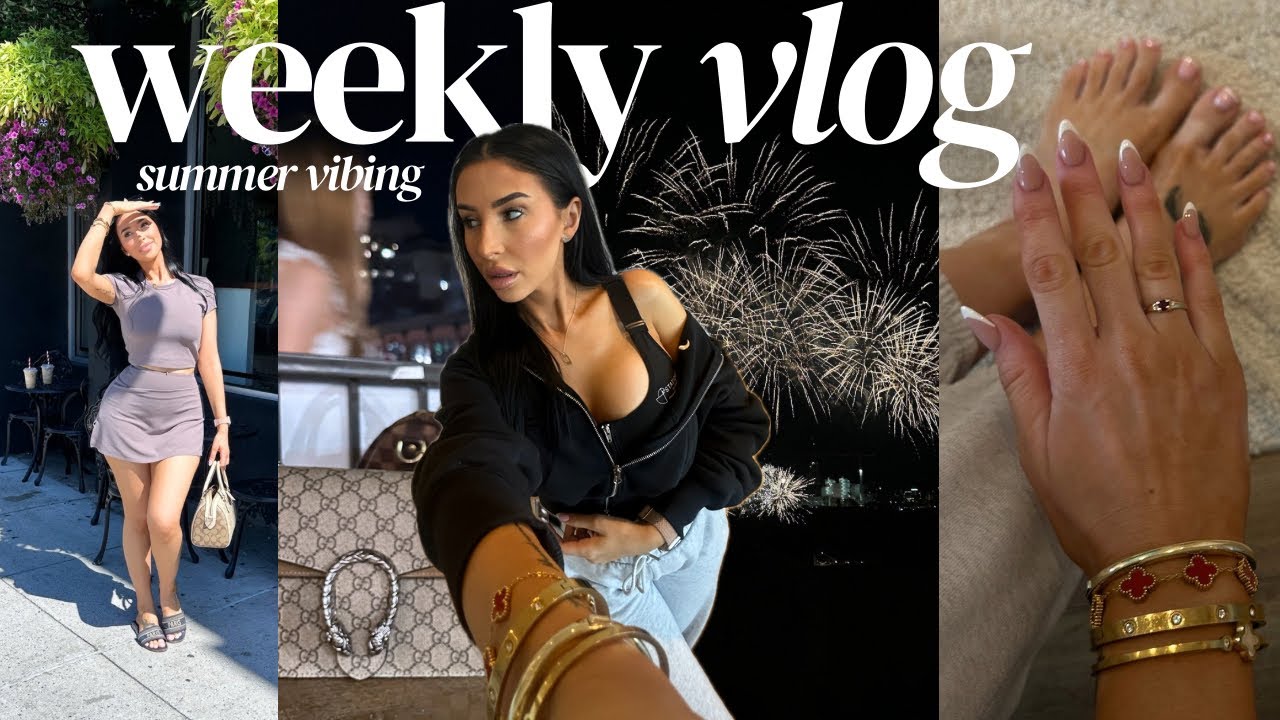 weekly vlog: new MacBook + huge shopping haul + mani pedi & more! | itsactuallyak