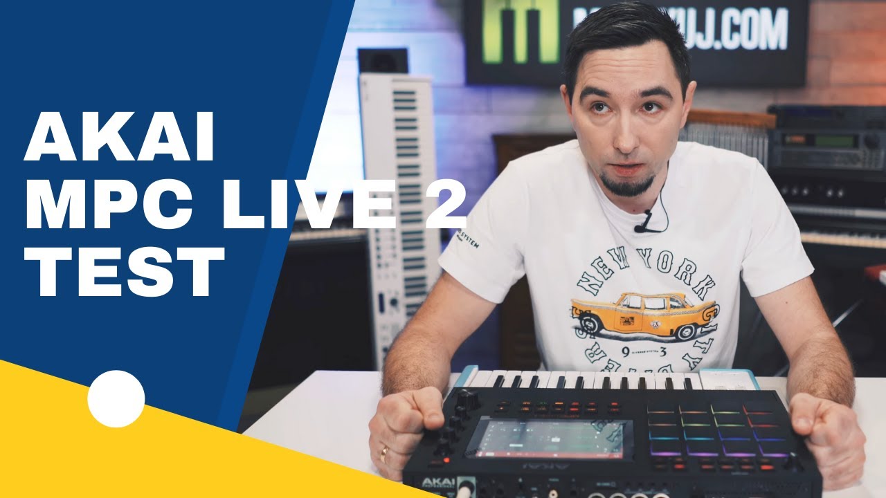 AKAI MPC LIVE II TEST