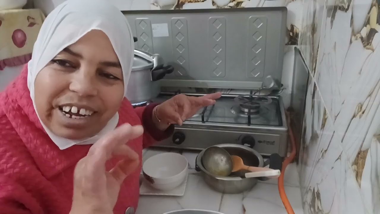 التشيشة  د الشعير بالمرقة #مطبخ #طبخ# عزيزة 