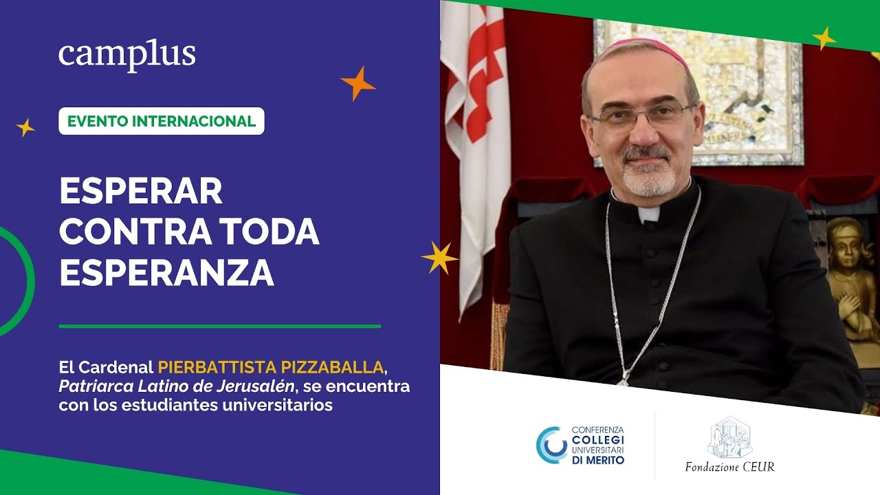 ESPERAR CONTRA TODA ESPERANZA – Diálogo con el Cardenal Pizzaballa (en directo en español)