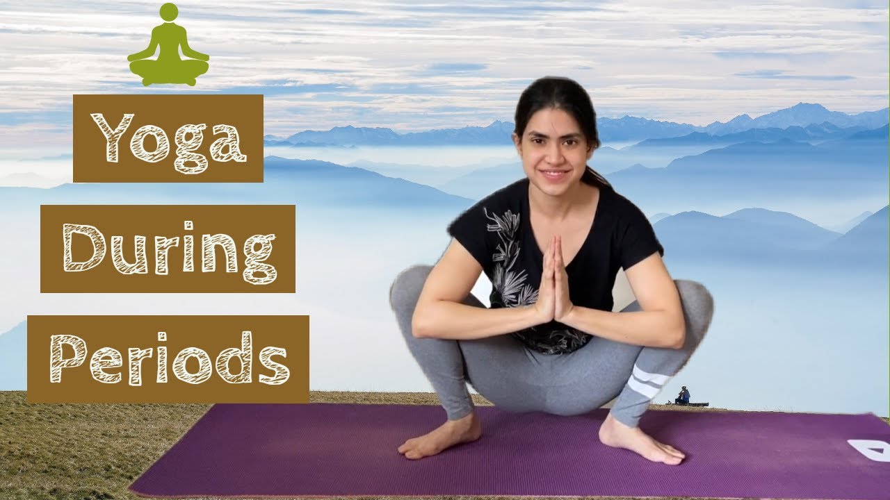 Yoga for periods pain, relief, menstrual cramps | period workout