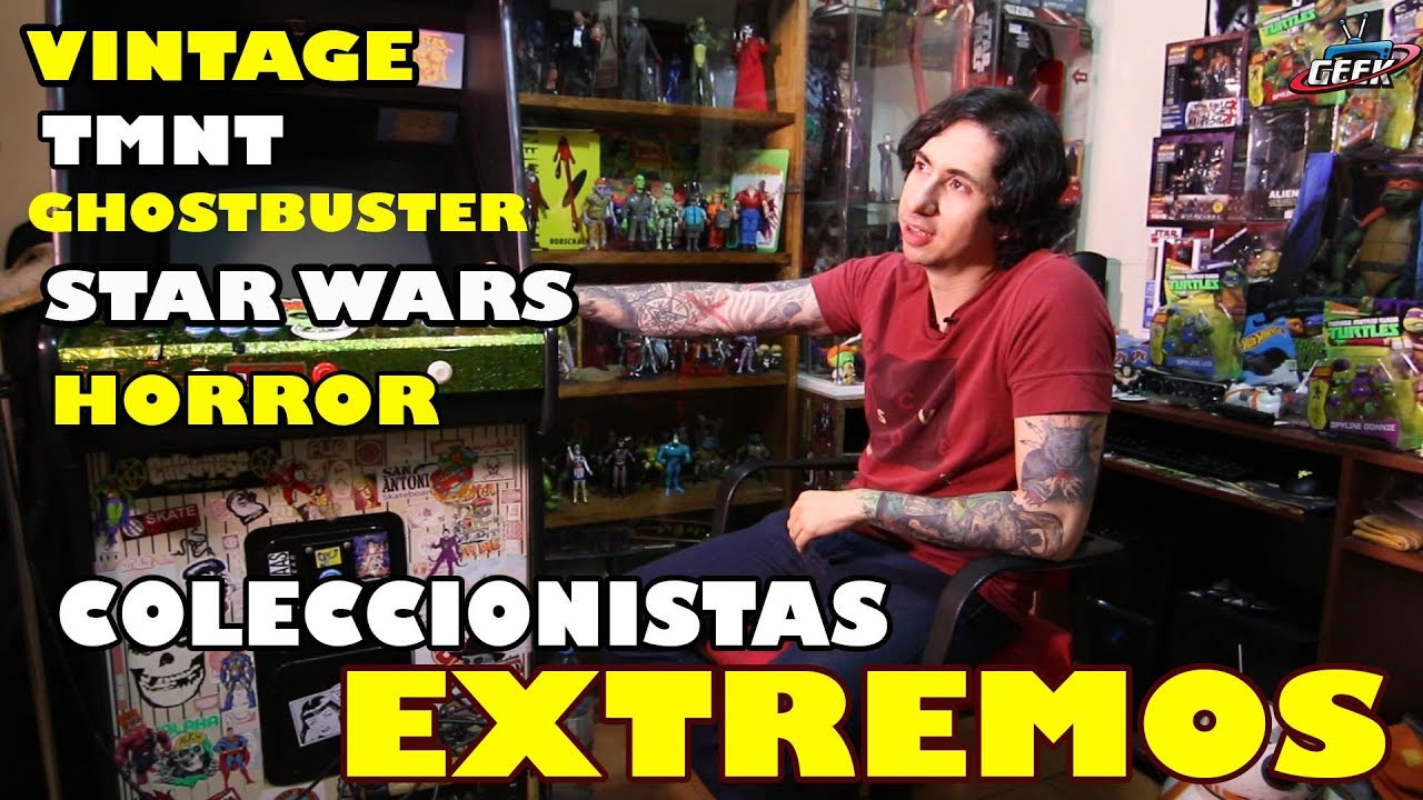 Coleccionistas Extremos Fernando y su mundo de figuras