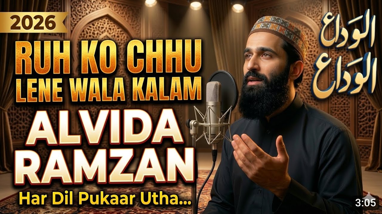 New Andaz me | Heart Touching Kalam 2026 | Emotional Ramzan Naat | Ramadan Farewell Kalam