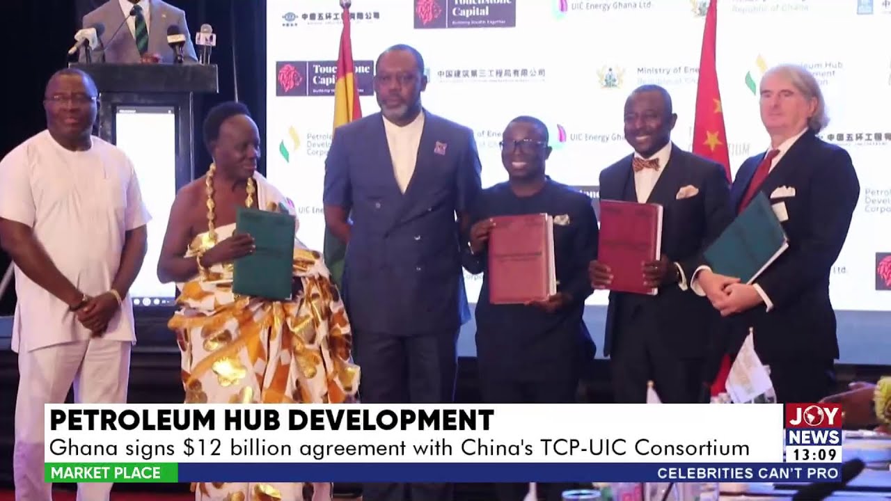 Petroleum Hub Development: Ghana signs $12 billion agreement with China's TCP-UIC Consortium