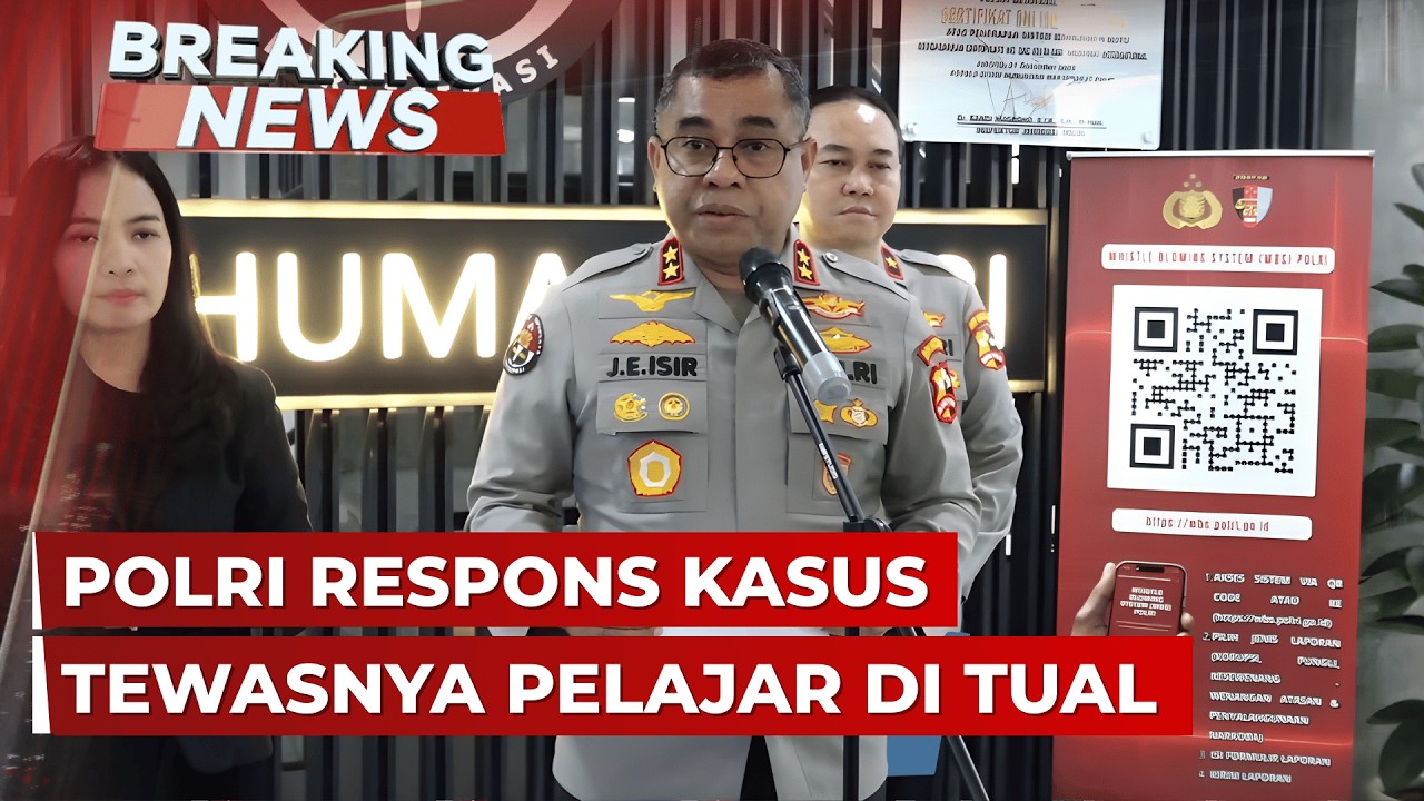 BREAKING NEWS - Keterangan Kadivhumas Polri Terkait Kasus Kematian Siswa di Tual, Maluku