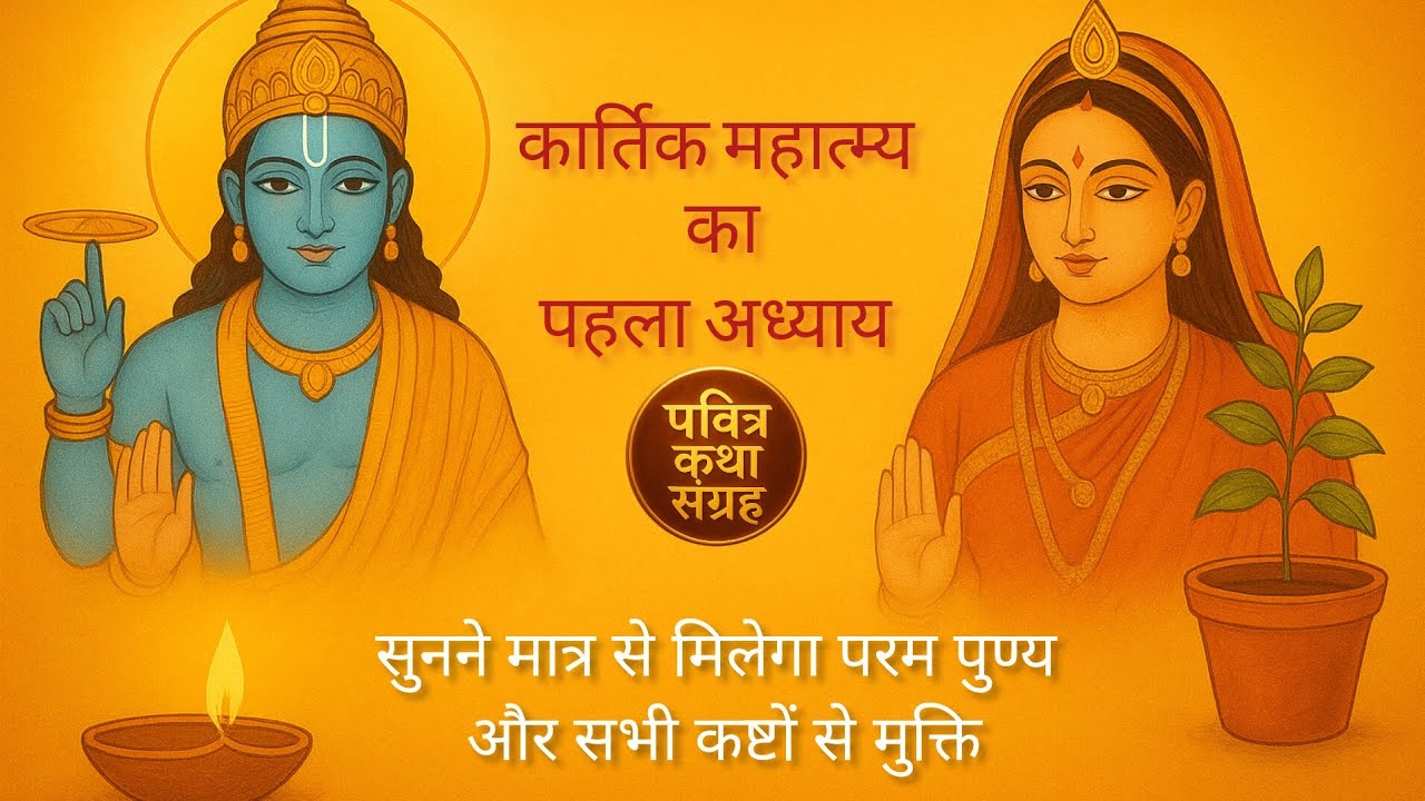 कार्तिक महात्म्य अध्याय 1 | गणेश और कार्तिक की कथा | सुनने मात्र से मिलेगी कृपा और शुभ फल