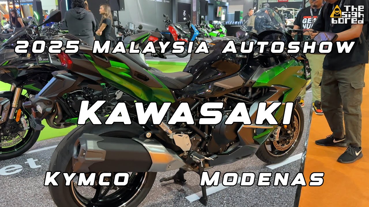 2025 Malaysia Autoshow | Kawasaki | Kymco | Modenas
