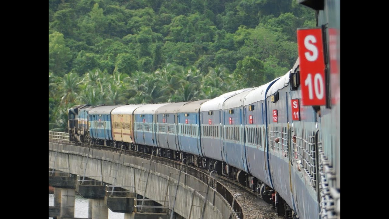 Mumbai To Mangalore : Full Journey : 12619 LTT - MAQ Matsyagandha Express : Indian Railways
