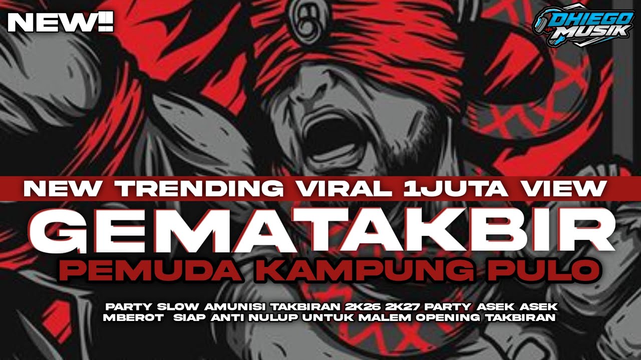 DJ TAKBIRAN PARTY SLOW ASEK ASEK AMUNISI PEMUDA PULO GANK OFFICIAL 2K26/2K27 ANTI NULUP 🔓🔒