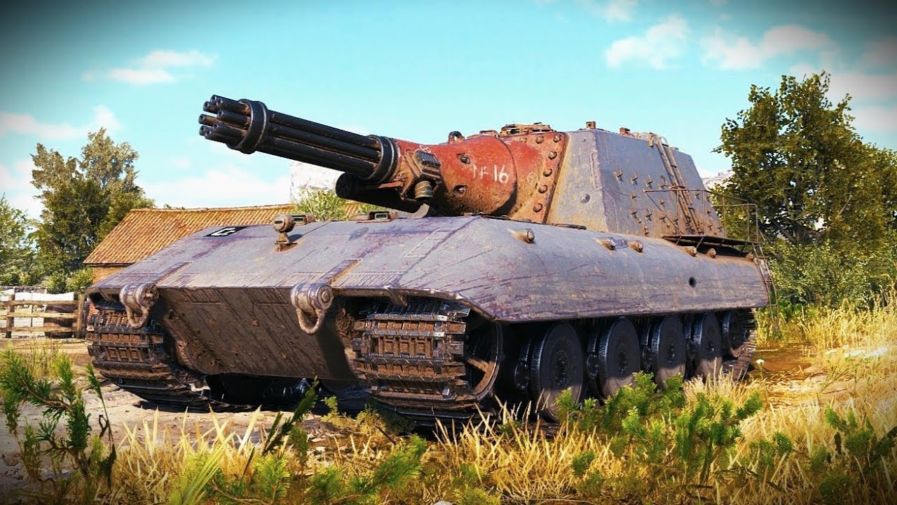 WOT - OVERWHELMING FIRE - STUG E 100 - 11 000 DMG + 5 KILLS