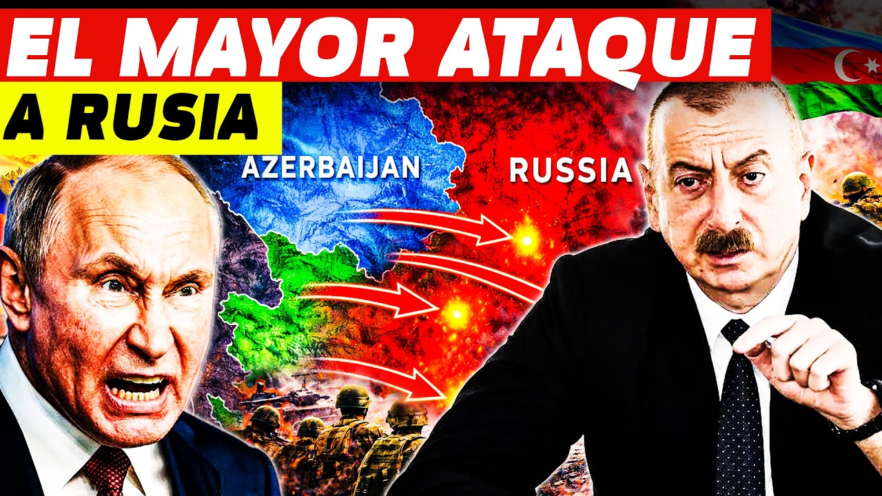 &iexcl;EL MAYOR ATAQUE a Rusia desde el inicio de la guerra! &iexcl;Decenas de objetivos estrat&eacute;gicos EN LLAMAS!