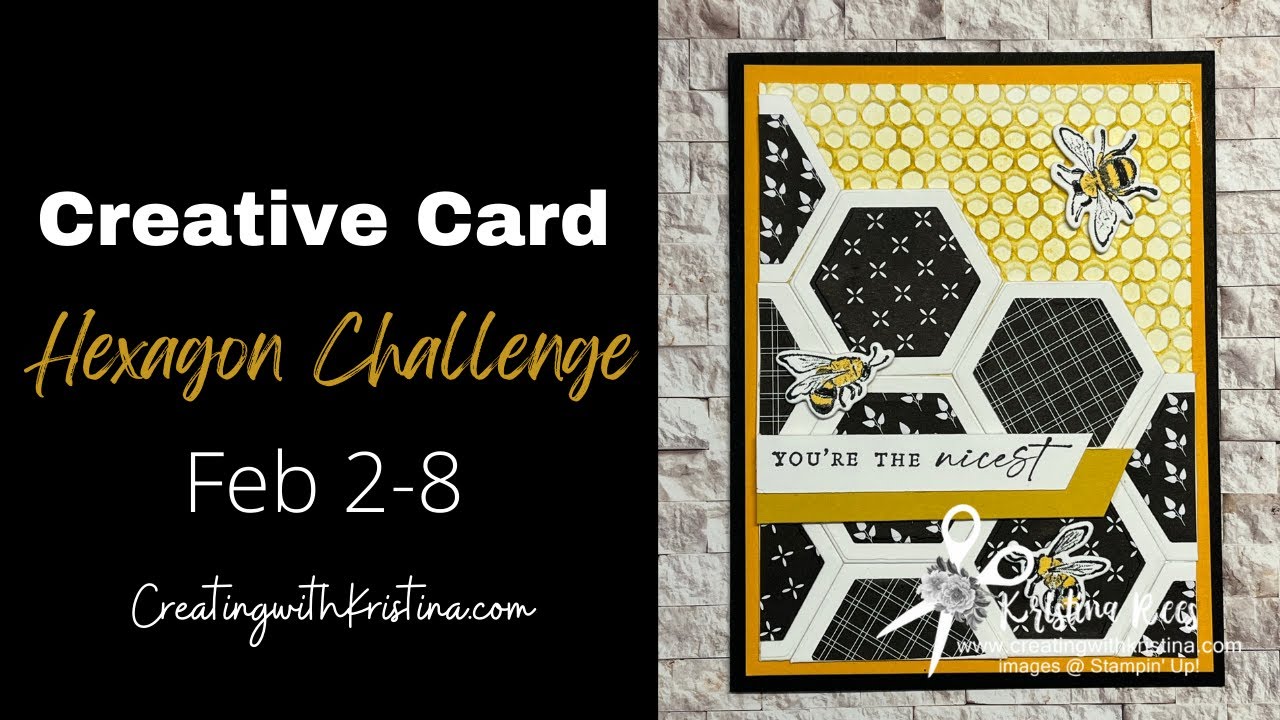 Creative Card Hexagon Challenge