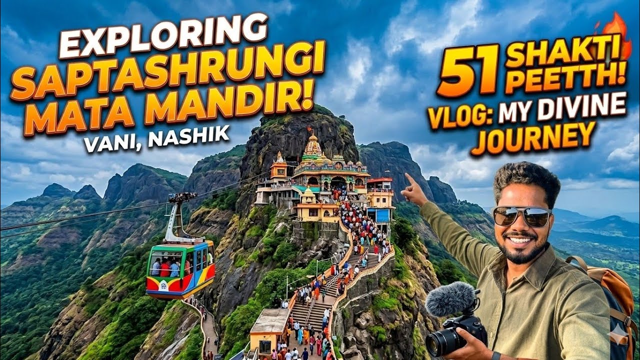 #1NONSTOP 500 KILOMETRES BOMBAY TO SHREE SAPTASHRUNGI DEVI SHAKTIPEETH FOR DARSHAN @MishraJiVlogging