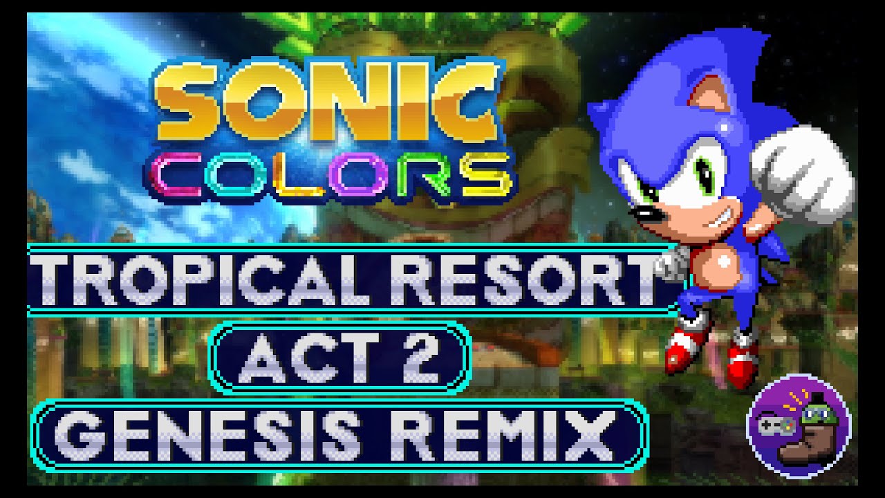 Tropical Resort: Act 2 - Sega Genesis Remix