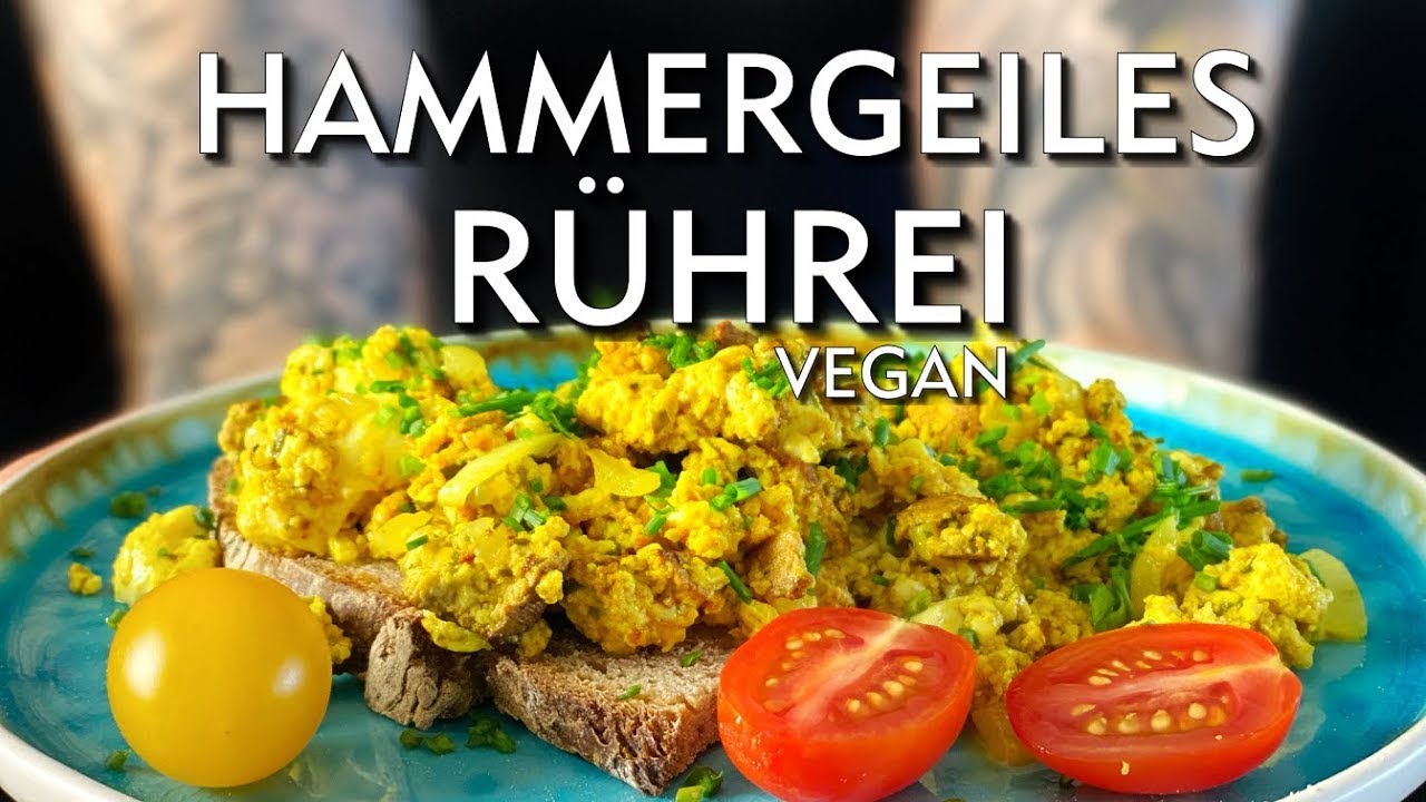 Bestes veganes Rührei Rezept - 3 Arten die Du kennen musst!