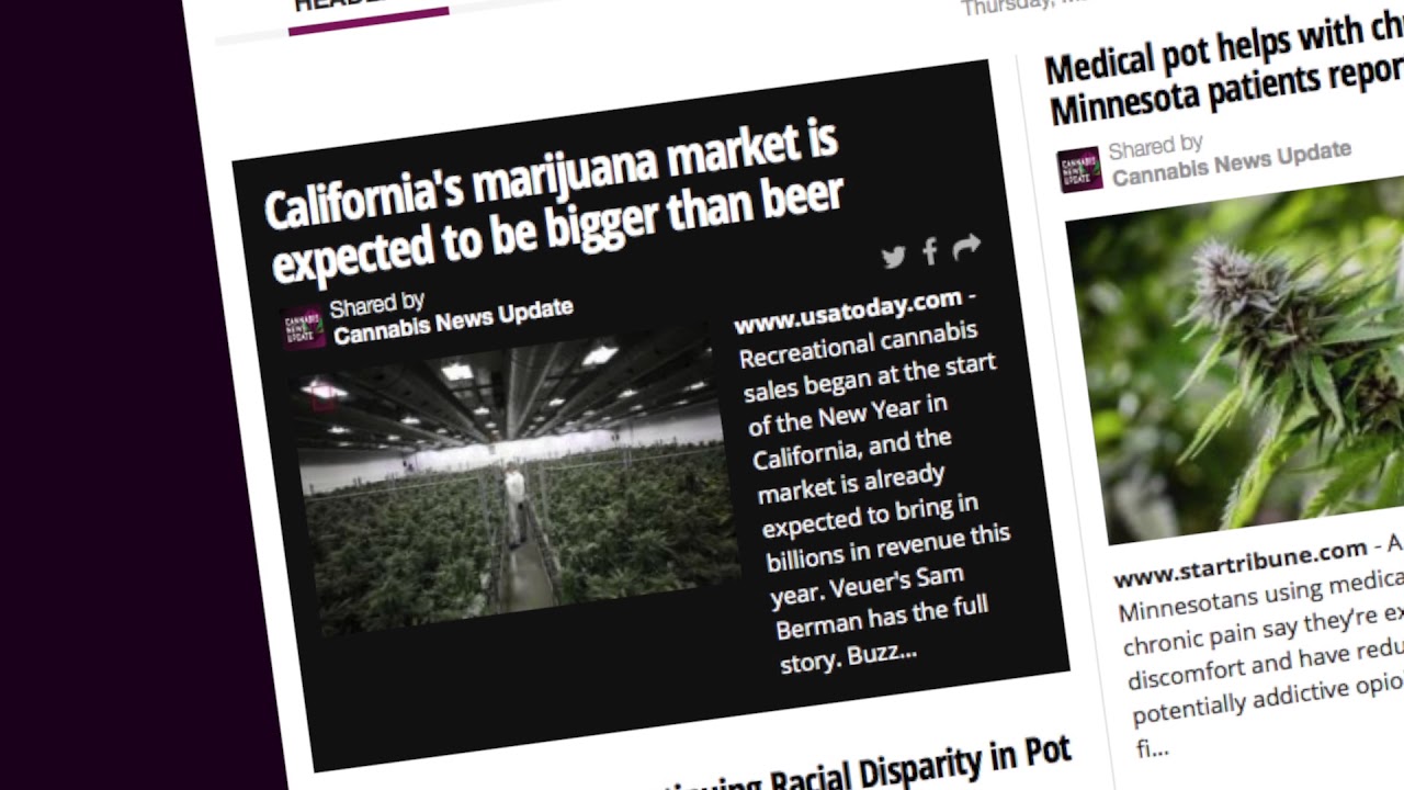 Cannabis News Update - March 1, 2018