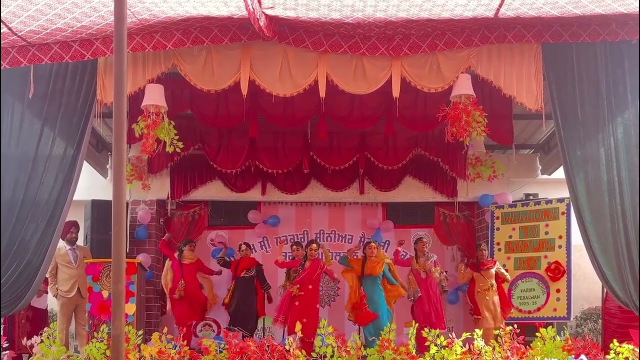 Punjabi Remix Dance by School Students | Annual Function Performance #punjabisongdance #remixsong 